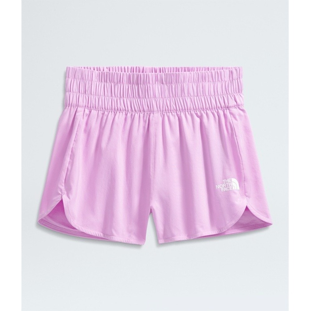 The North Face Never Stop Moving Shorts Cyber Pink Girls Size Large New With Tag